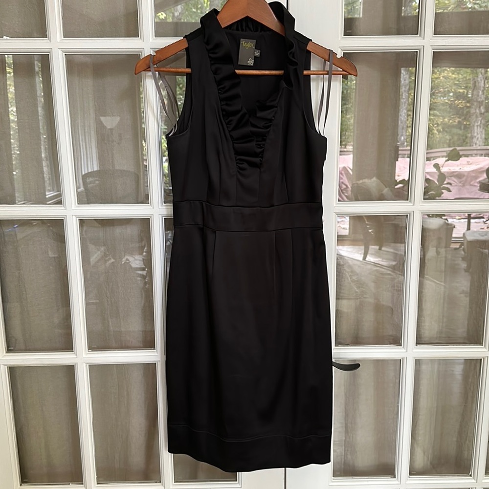 Taylor satin dress